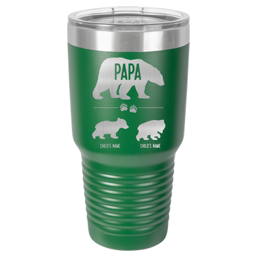 Papa Bear Tumbler Cup